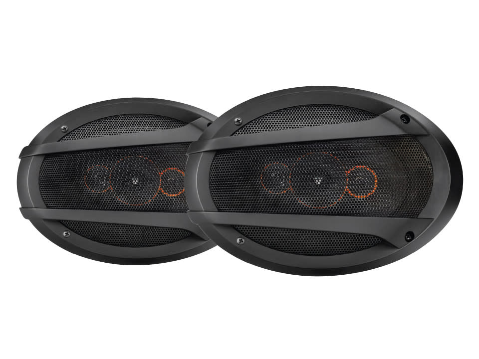 myTVS 6 X 9" 4 Way Oval Car Speakers 500W for All Cars