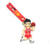 3D PVC Cartoon Keychain Basketball