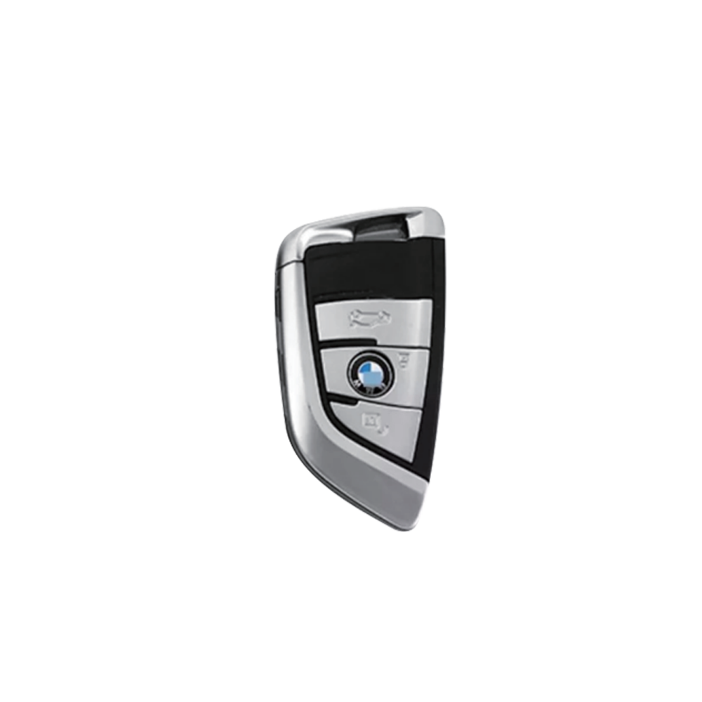 Acto TPU Gold Series Car Key Cover With TPU Gold Key Chain For BMW 3 Series