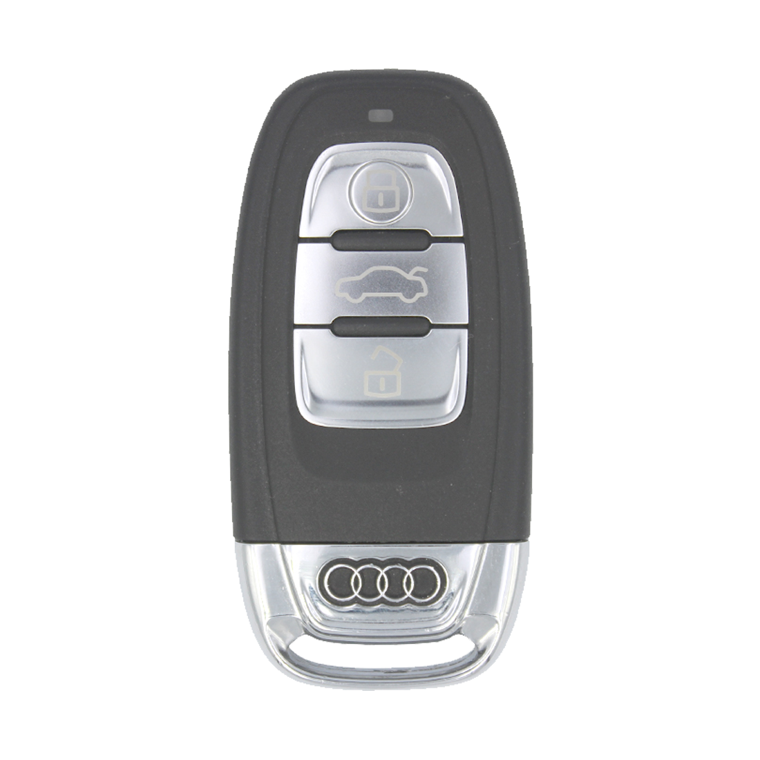 Acto TPU Gold Series Car Key Cover With TPU Gold Key Chain For Audi Q3