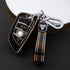 Acto TPU Gold Series Car Key Cover With TPU Gold Key Chain For BMW 3 Series