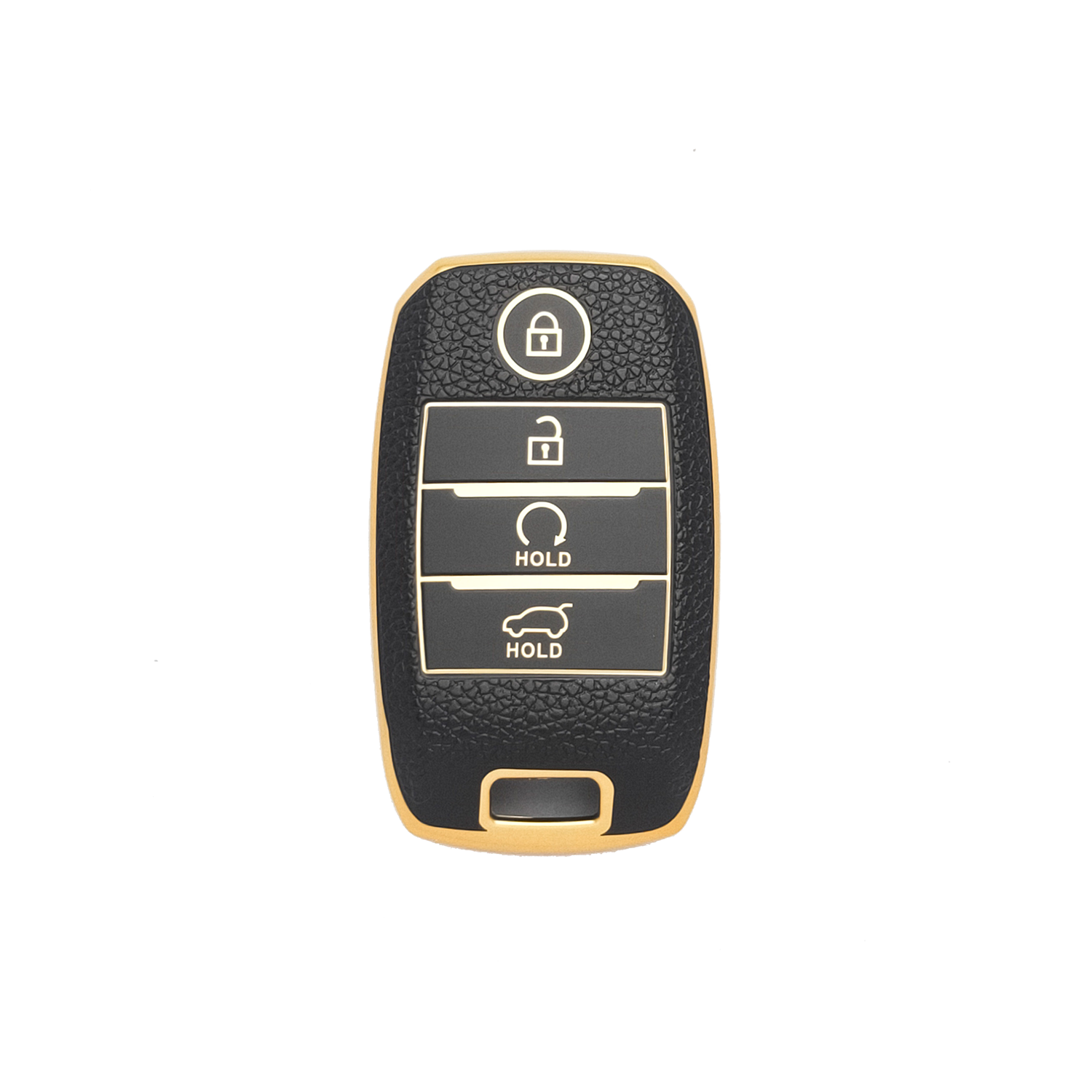 Acto Car Key Cover TPU Leather Grain For Kia Seltos 2020 +