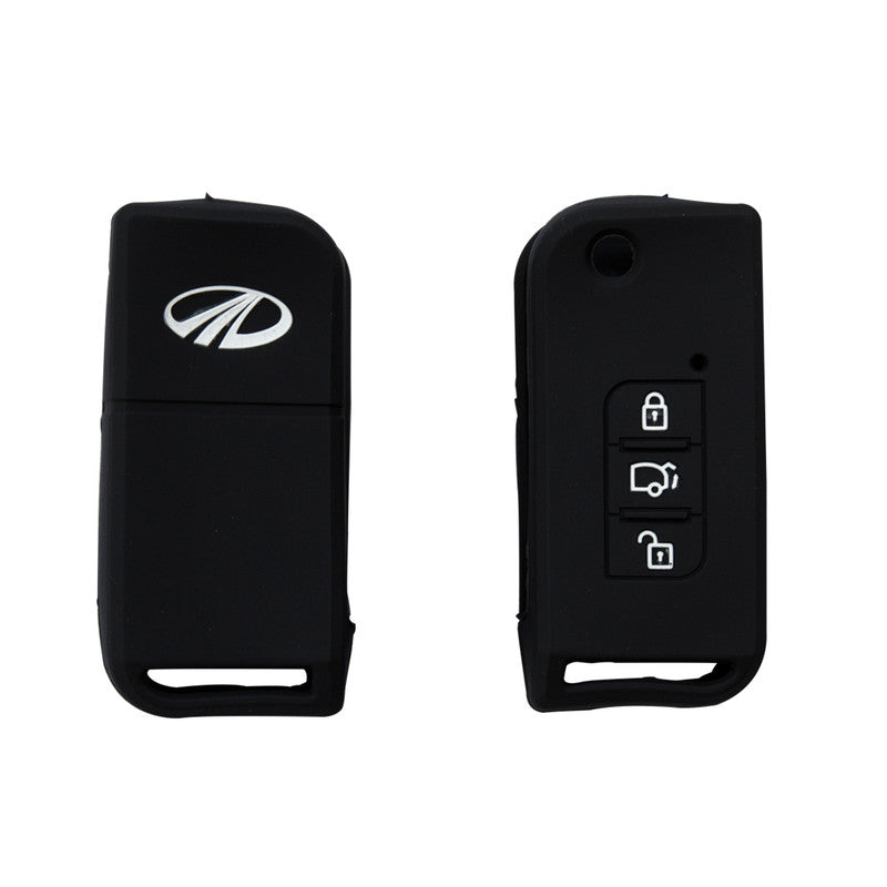 silicon-car-key-cover-mahindra-xylo-old-black