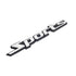 Metal-Alloy-Aluminum-Chrome-Sticker-Badge-Decal-Emblem-Sports-Metallic