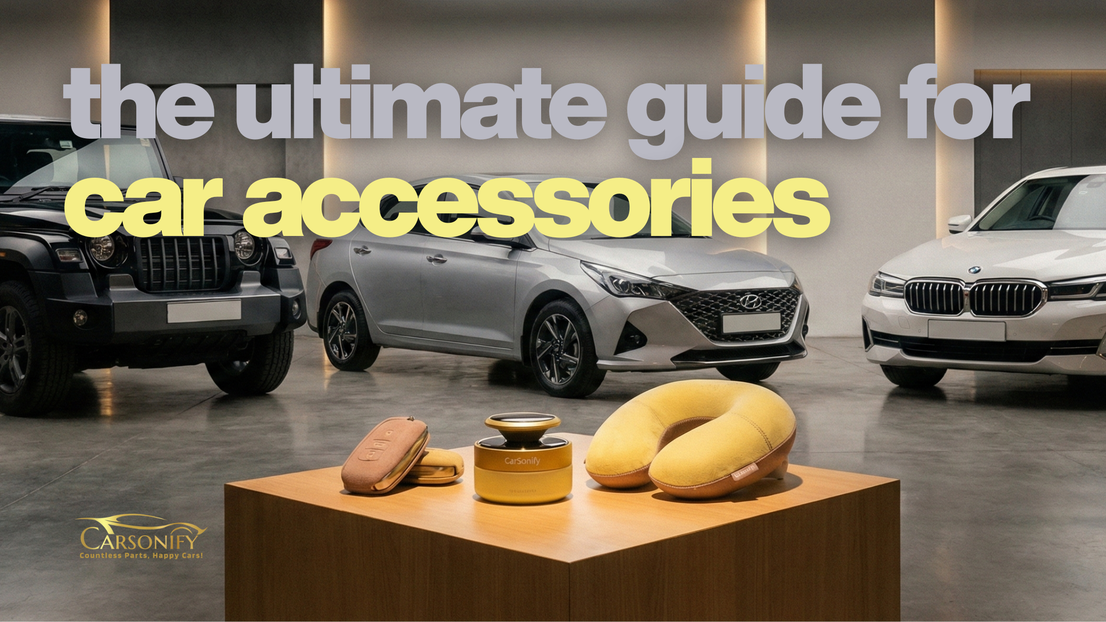 The Ultimate Guide to Car Accessories from CarSonify