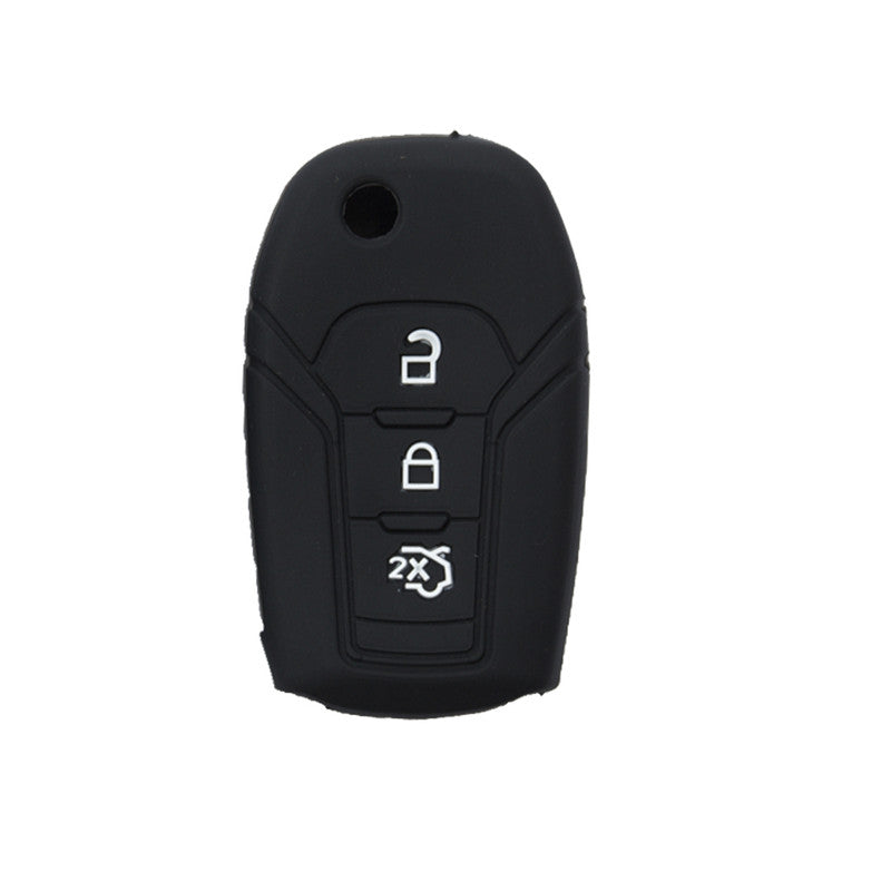 silicon-car-key-cover-ford-aspire-flipkey-black