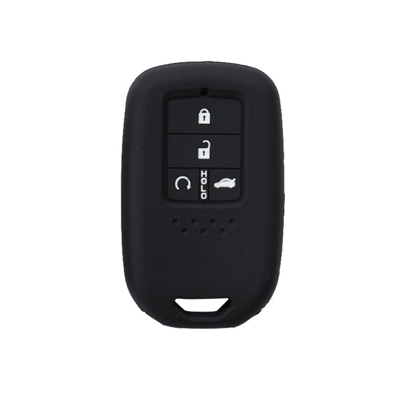 silicon-car-key-cover-honda-city-new-black