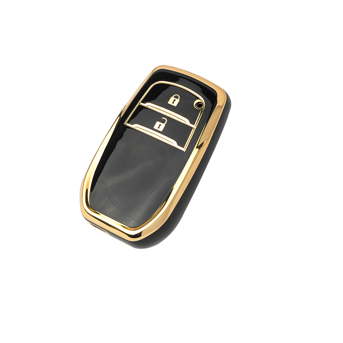 Acto TPU Gold Series Car Key Cover For Toyota Fortuner