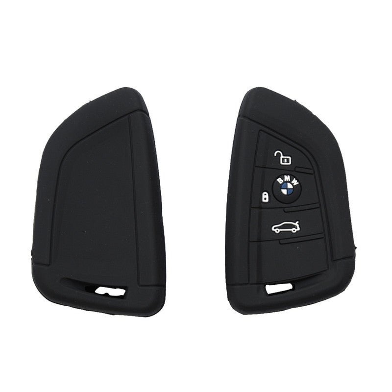 silicon-car-key-cover-bmw-3-1-series-black