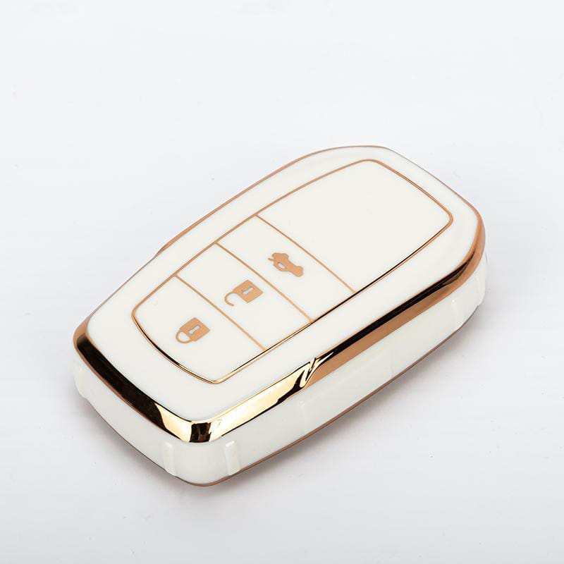 Acto TPU Gold Series Car Key Cover For Toyota Crysta