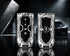Acto Mecha Zinc Alloy Key Cover and Key chain Compatible with Mahindra BE-6, XEV 9E, 7XO 6-Button Smart Key Pack of 1 (Glow in the Night)