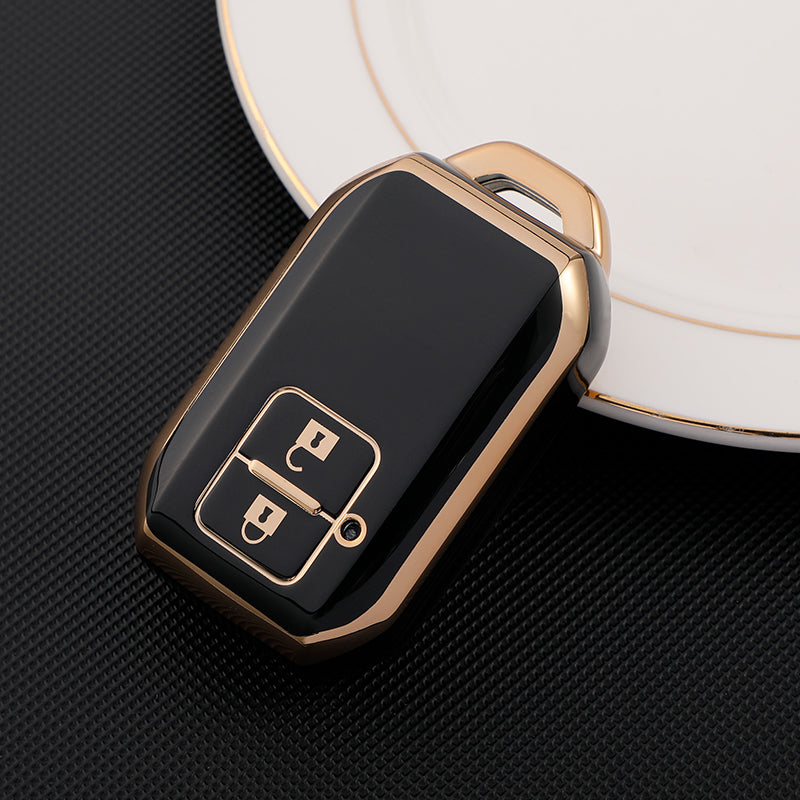 Acto TPU Gold Series Car Key Cover For Suzuki Xl-6