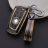 Acto TPU Gold Series Car Key Cover With TPU Gold Key Chain For BMW X6