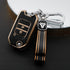 Acto TPU Gold Series Car Key Cover With TPU Gold Key Chain For Honda City