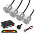 Car Reverse Backup Sensor System Parking Assistant Kit set of 4pcs