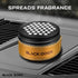 Black Odor Fashion Car Fragrance Scented Air Freshener Perfume Gel For Car/Home/Office (100Gm)