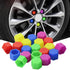 Silicone car Wheel Nut Bolts Cover Dust Protective tyre Valve Screw Cap Cover 20pcs/Set