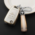 Acto TPU Gold Series Car Key Cover With TPU Gold Key Chain For Chevrolet Sail