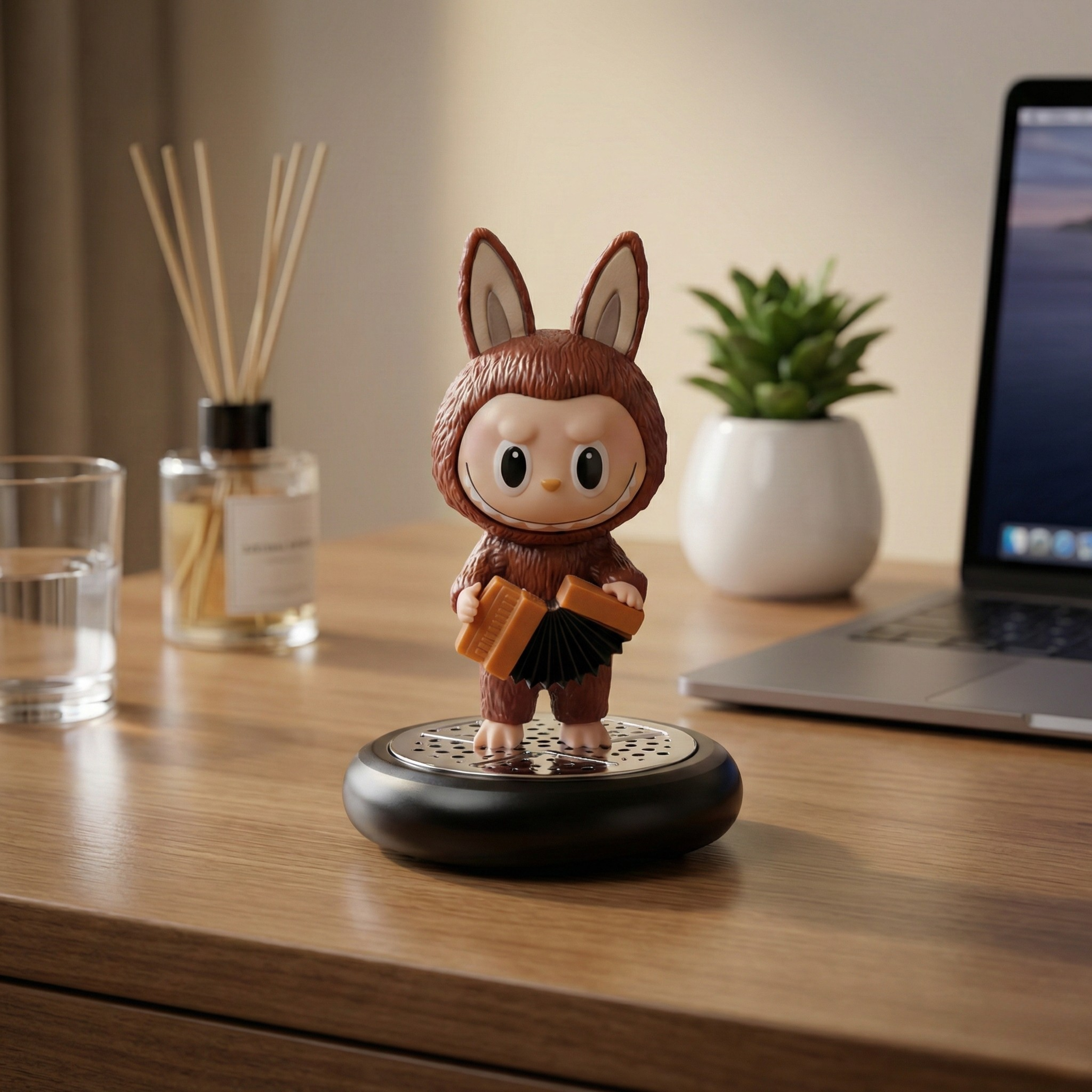 Acto Car Dashboard Cute Labubu Showpiece | Interior Decoration Accessory for Car – Dashboard & Home Decor