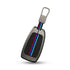 Acto Metal Sapphire Key Cover and Key chain Compatible with Hyundai i20 I Kona I Verna 2018 Pack of 1 Set (Glow in the Night)
