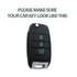 Acto TPU Gold Series Car Key Cover With Diamond Key Ring For Kia Carens