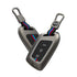 Acto Metal Sapphire Key Cover and Key chain Compatible with MG Windsor EV I Astor I Hector I Comet EV I Hector plus I Gloster I ZS EV I ZS Pack of 1 Set (Glow in the Night)