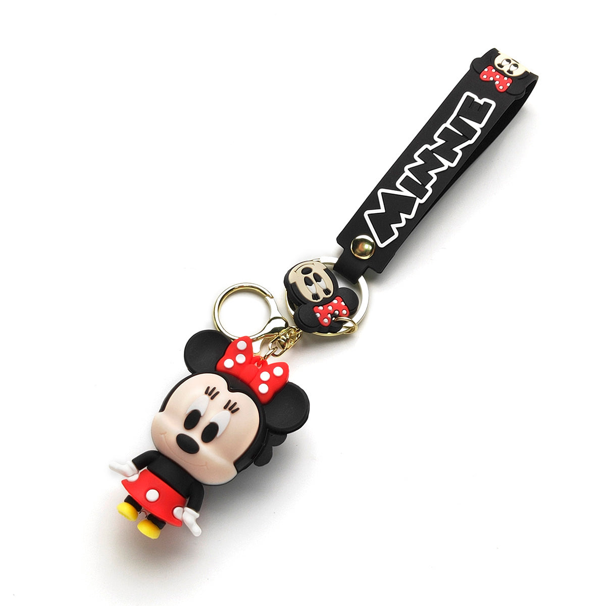 3D PVC Cartoon Keychain Mickey Mouse