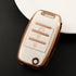 Acto TPU Gold Series Car Key Cover For Kia Sonet 2020