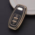 Acto TPU Gold Series Car Key Cover With TPU Gold Key Chain For Audi A3