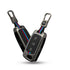 Acto Car Key Cover Metal Silicone Compatible with Tata