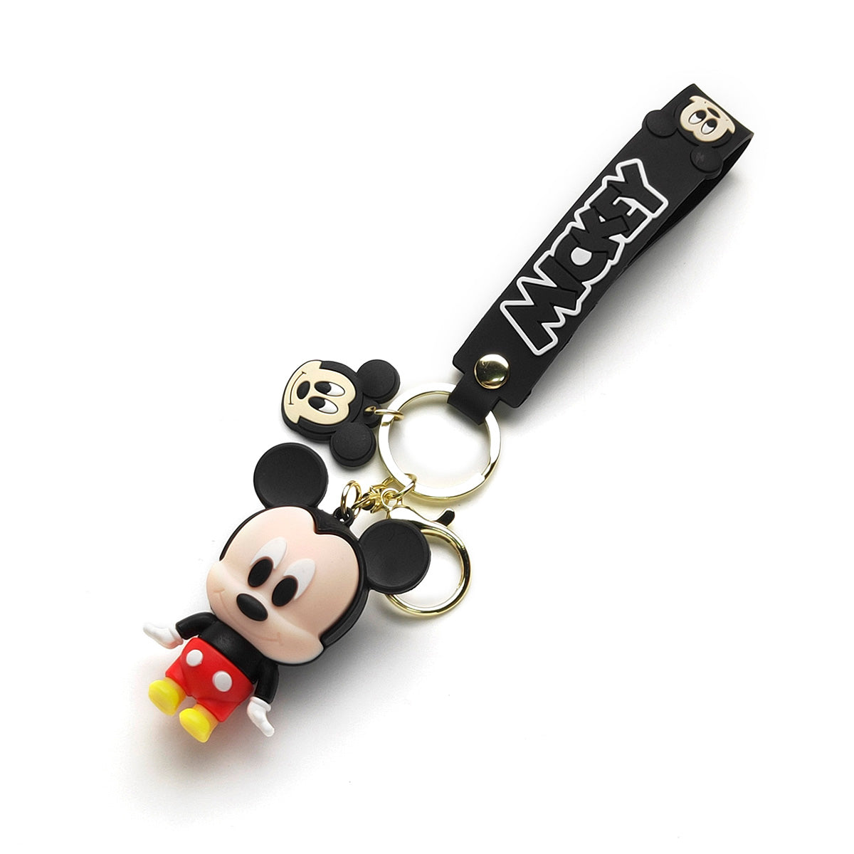 3D PVC Cartoon Keychain Mickey Mouse