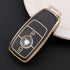 Acto TPU Gold Series Car Key Cover With TPU Gold Key Chain For Mercedes GLE-Class