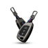 Acto Metal Sapphire Key Cover and Key chain Compatible with Hyudai  Aura I I10 Grand Nios I i20  (2021) I Creta I i20 Active I I-20 Elite I Xcent 2019+ Pack of 1 Set (Glow in the Night)