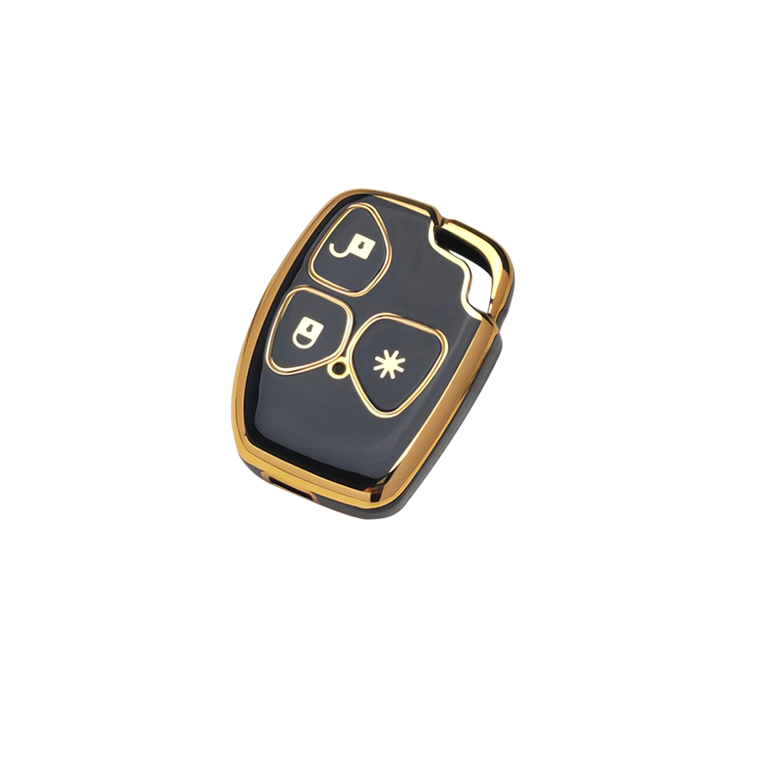 Acto TPU Gold Series Car Key Cover For Mahindra Nuvosports