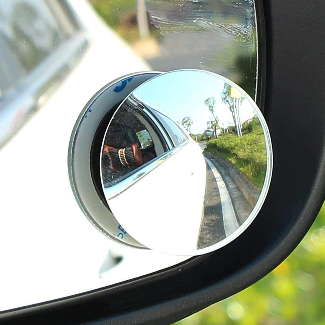 Car Blind Spot Mirrors Adjustable 360 Degree Wide Angle Rear Side View 3R Parking Mirror Left and Right - 2PC