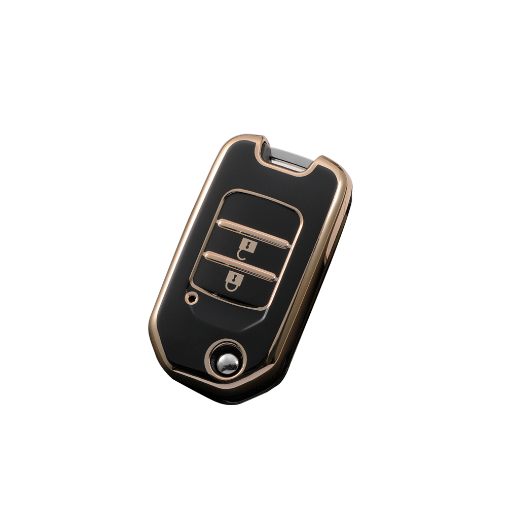 Acto TPU Gold Series Car Key Cover For Honda City