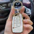 Acto TPU Gold Series Car Key Cover With Diamond Key Ring For Skoda Superb