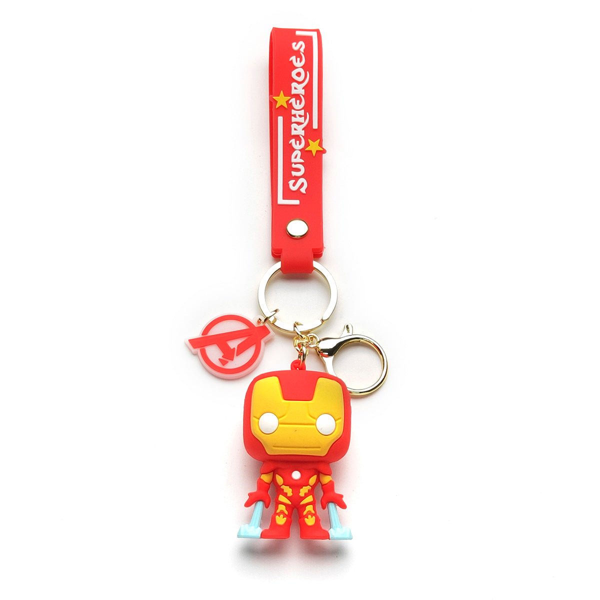 3D PVC Cartoon Keychain