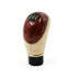 TypeR Gear Knob 5 Speed, Wooden PU Leather Manual Gear Knob for all Cars