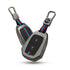 Acto Car Key Cover Metal Silicone Compatible with Renault