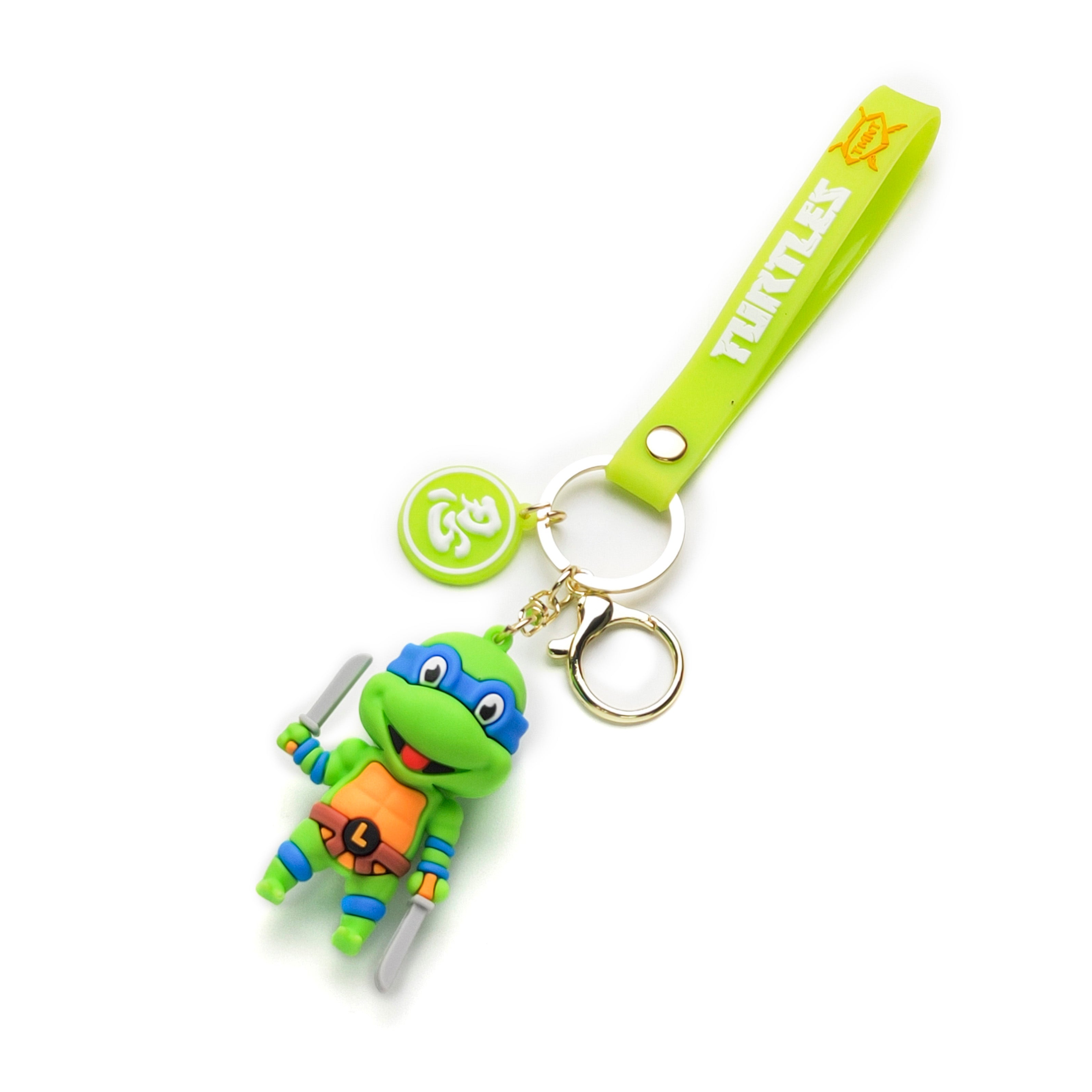 3D PVC Cartoon Keychain Ninja Turtles