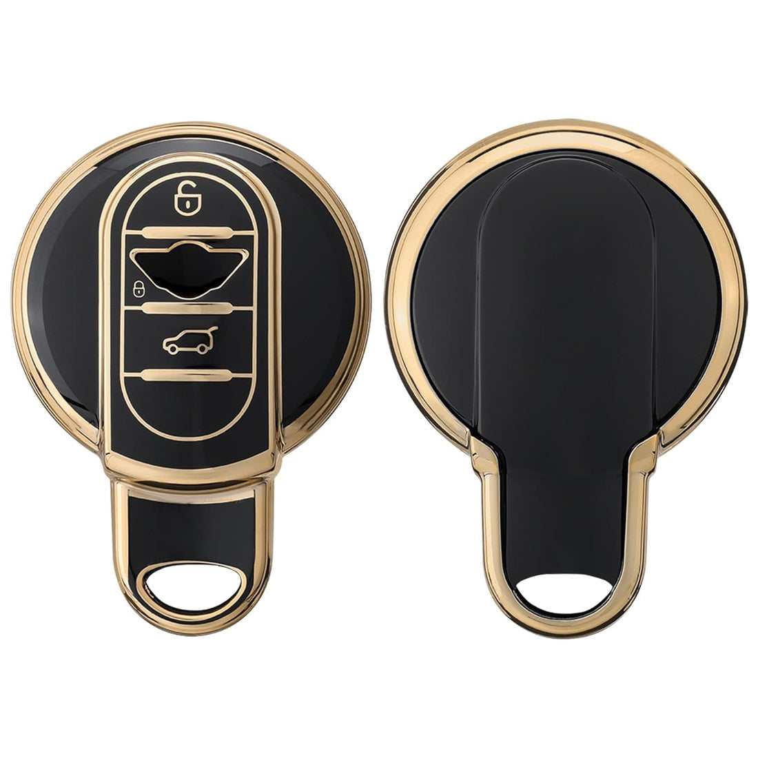 Acto TPU Gold Series Car Key Cover For Mini Cooper