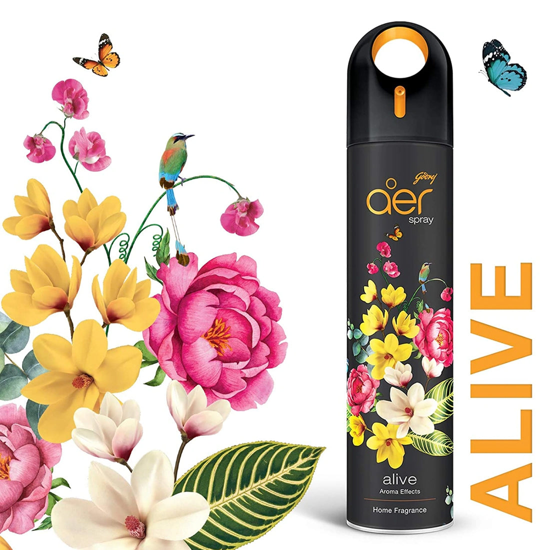 Godrej Aer Spray, Premium Air Freshener For Home, Office & Car