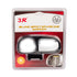 Car Blind Spot Mirrors Adjustable 360 Degree Wide Angle Rear Side View 3R Parking Mirror Left and Right - 2PC