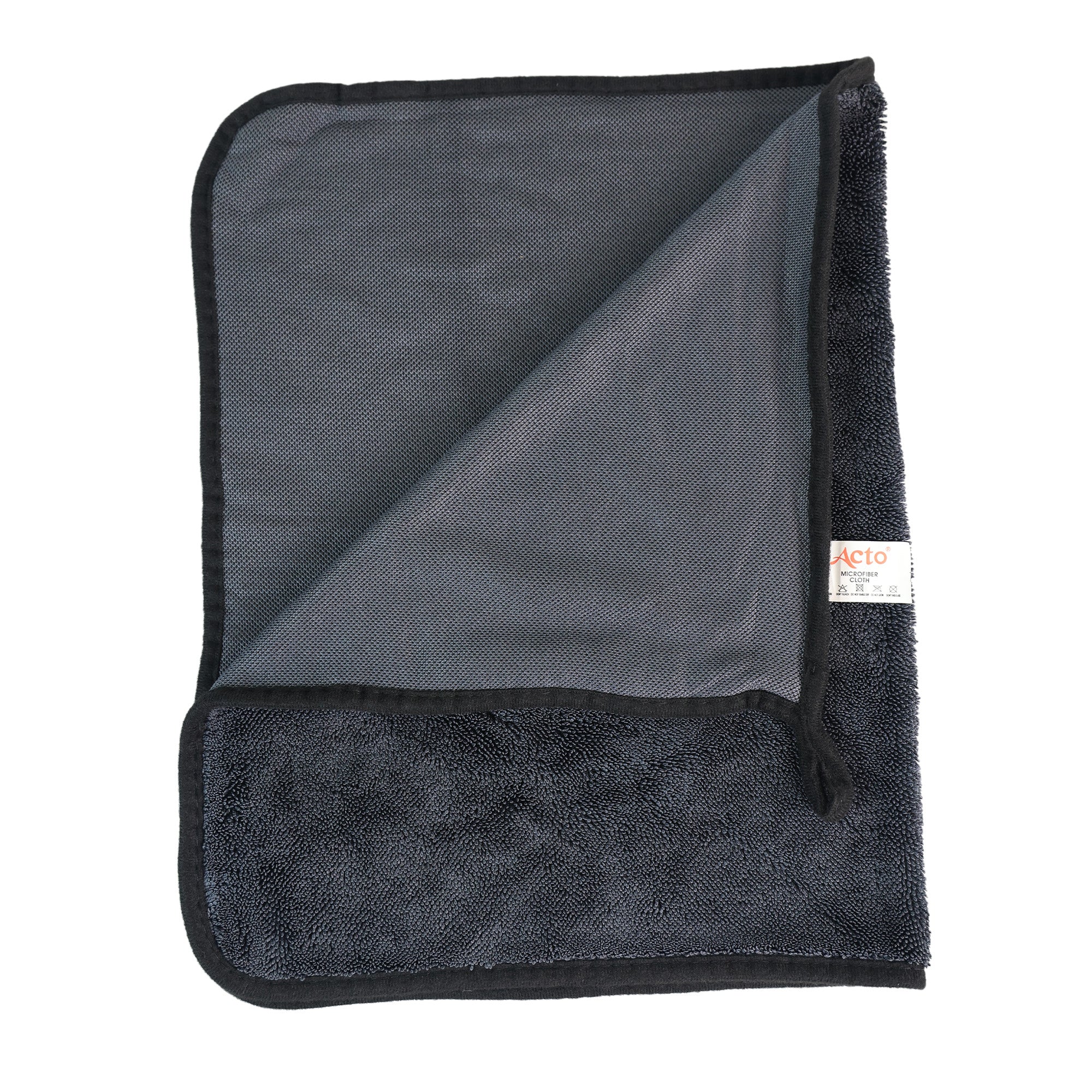 Acto Charcoal Absorbo Cloth for Car Cleaning, Office and Home 600Gsm - 40x60cm set of 2 Pcs