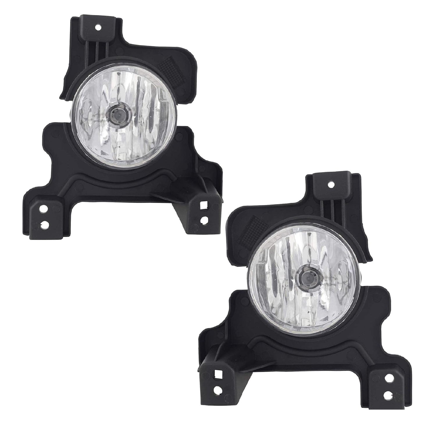 Car fog Light With Halogen Bulb Assembly - Set of 2 Compatible with Mahindra Scorpio type-3