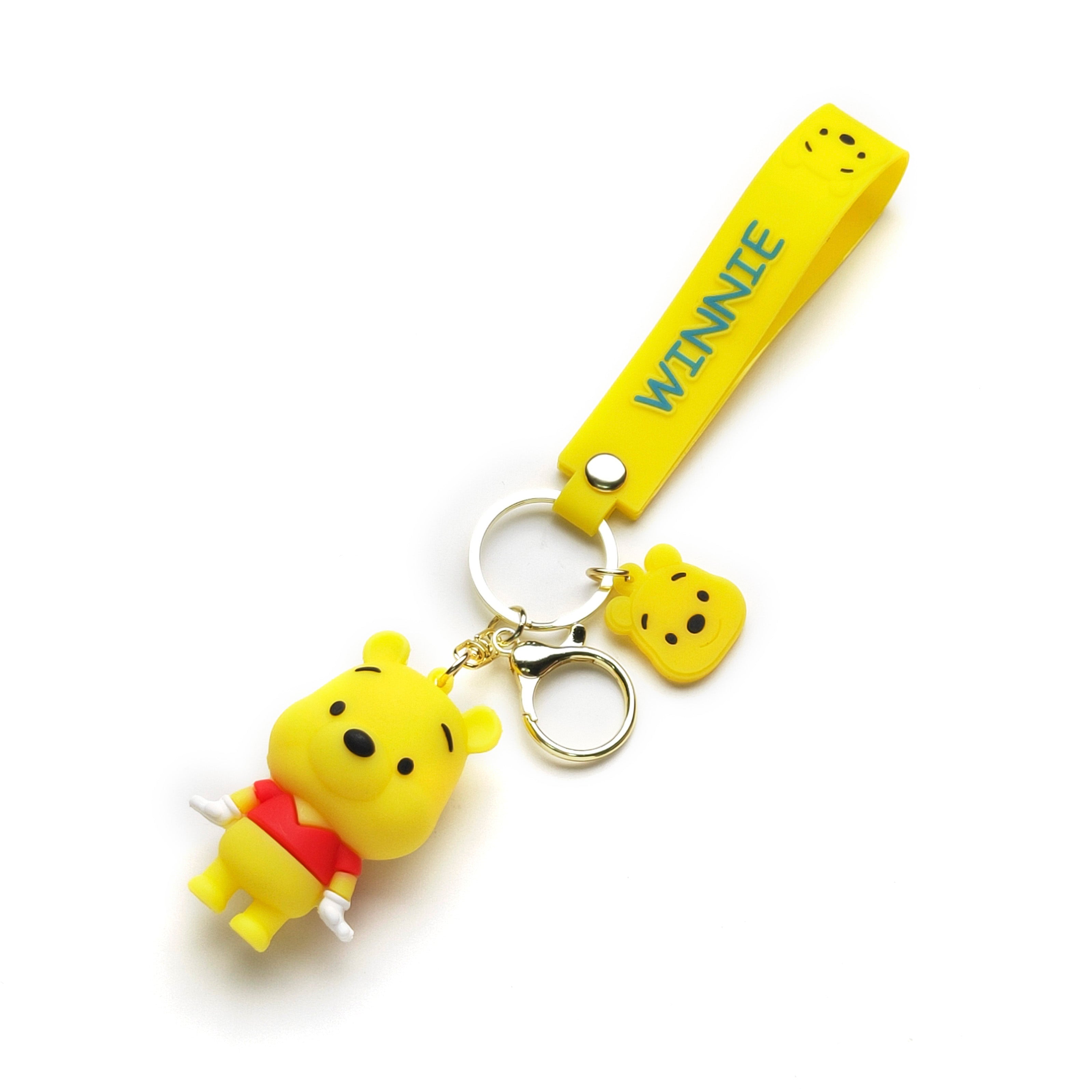 3D PVC Cartoon Keychain Winnie the Pooh