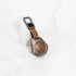 ACTO Metal Leather Car key cover with key chain Compatible With Suzuki