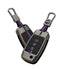 Acto Metal Sapphire Key Cover and Key chain Compatible with KIA Seltos, Carens Pack of 1 Set (Glow in the Night)