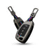 Acto Metal Sapphire Key Cover and Key chain Compatible with Hyundai Venue, Creta Pack of 1 Set (Glow in the Night)